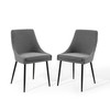 Viscount Upholstered Fabric Dining Chairs - Set of 2 / EEI-3809