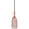 Glimmer Bottle-Shaped Rose Gold Pendant Light / EEI-2900