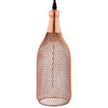 Glimmer Bottle-Shaped Rose Gold Pendant Light / EEI-2900