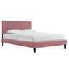 Garcelle Performance Velvet King Platform Bed / MOD-7048