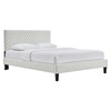 Garcelle Performance Velvet King Platform Bed / MOD-7048