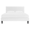 Garcelle Performance Velvet King Platform Bed / MOD-7048