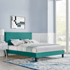 Garcelle Performance Velvet King Platform Bed / MOD-7048