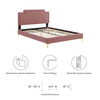 Liva Performance Velvet Twin Bed / MOD-6791