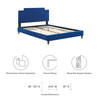 Liva Performance Velvet Twin Bed / MOD-6796