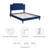 Liva Performance Velvet Twin Bed / MOD-6801