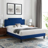 Liva Performance Velvet Queen Bed / MOD-6831