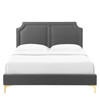 Novi Performance Velvet Twin Bed / MOD-6788