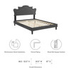 Neena Performance Velvet King Bed / MOD-6845