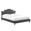 Neena Performance Velvet King Bed / MOD-6840