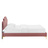 Neena Performance Velvet King Bed / MOD-6835