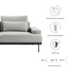 Proximity Upholstered Fabric Sofa / EEI-6214