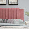 Felicity Channel Tufted Performance Velvet Twin Headboard / MOD-6661