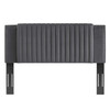 Felicity Channel Tufted Performance Velvet Twin Headboard / MOD-6661