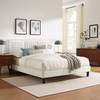 Sofia Channel Tufted Performance Velvet King Platform Bed / MOD-7011