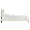 Yasmine Channel Tufted Performance Velvet Full Platform Bed / MOD-6996