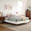 Sofia Channel Tufted Performance Velvet Full Platform Bed / MOD-6995