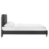 Zahra Channel Tufted Performance Velvet Full Platform Bed / MOD-6994