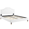 Adelaide Performance Velvet King Platform Bed / MOD-6863