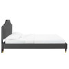 Adelaide Performance Velvet King Platform Bed / MOD-6863