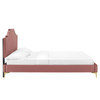 Adelaide Performance Velvet King Platform Bed / MOD-6862