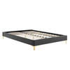 Adelaide Performance Velvet King Platform Bed / MOD-6862