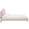 Adelaide Performance Velvet King Platform Bed / MOD-6862