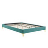 Adelaide Performance Velvet King Platform Bed / MOD-6862