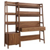 Bixby 2-Piece Wood Office Desk and Bookshelf / EEI-6111
