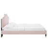 Adelaide Performance Velvet Queen Platform Bed / MOD-6581