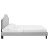 Adelaide Performance Velvet Queen Platform Bed / MOD-6582