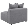 Jennifer 6-piece Tight Seat Modular Sectional Grey / CS-551594-SET