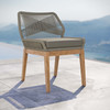 Wellspring Outdoor Patio Teak Wood Dining Chair / EEI-5747
