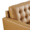 Exalt Tufted Leather Loveseat / EEI-6100