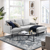 Evermore Right-Facing Upholstered Fabric Sectional Sofa / EEI-6012