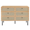 Chaucer 6-Drawer Compact Dresser / MOD-7066