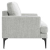 Evermore Upholstered Fabric Loveseat / EEI-6006