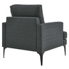Evermore Upholstered Fabric Armchair / EEI-6003