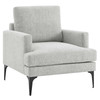 Evermore Upholstered Fabric Armchair / EEI-6003