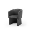 Modrest Vassar - Modern Grey Velvet Dining Chair / VGEU-MC-9707CH-A-G-DC
