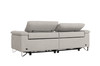 Divani Casa Maine - Modern Light Grey Fabric Sofa with 2 Electric Recliners / VGKN-E9105-PP