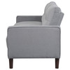 Bowen Upholstered Track Arm Tufted Sofa Grey / CS-506781