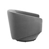 Series Performance Velvet Fabric Swivel Chair / EEI-6224