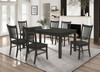 Marbrisa Rectangular Dining Table Matte Black / CS-123071