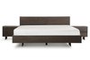 Modrest Selma Modern Dark Aged Oak Eastern King Bed / VGEDSELMA-BED-EK