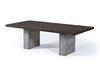 Modrest Renzo Modern Oak & Concrete 94" Dining Table / VGGRRENZO-94