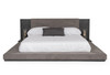 Queen Nova Domus Jagger Modern Grey Bed / VGMABR-55-GRY-BED-Q