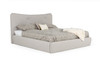 Modrest Alessia - Queen Italian Modern Light Grey Upholstered Bed / VGACALESSIA-BED-Q