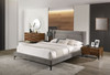 Modrest Paula - Queen Mid-Century Grey Upholstered Bed / VGMABR-103-Q