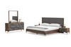 Nova Domus Metcalf - Eastern King Mid-Century Walnut & Grey Bedroom Set / VGMABR-120-WAL-BED-SET-EK